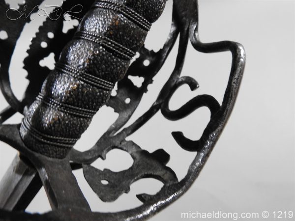 Highland Basket Hilt Sword c 1720 - Image 28