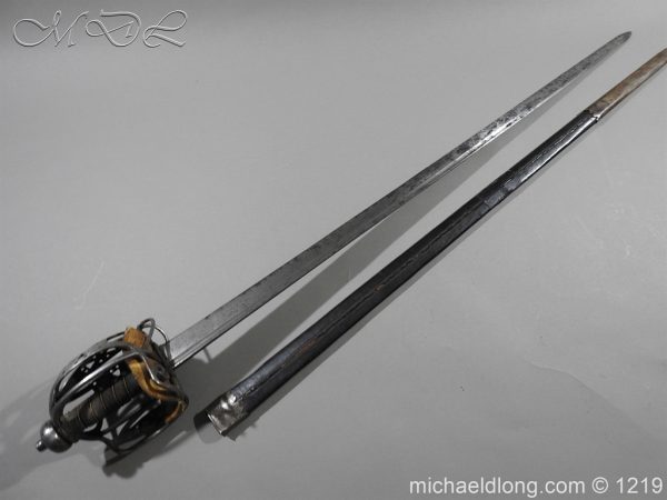 Scottish Basket Hilt Cavalry Sword C 1760 - Image 5