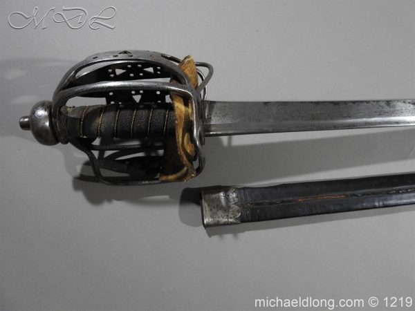 Scottish Basket Hilt Cavalry Sword C 1760 - Image 6
