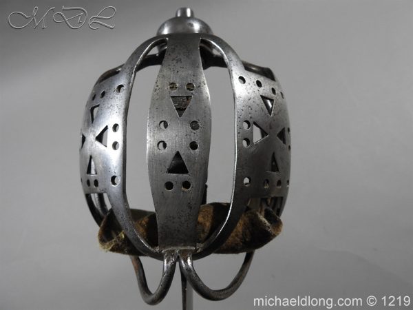 Scottish Basket Hilt Cavalry Sword C 1760 - Image 25