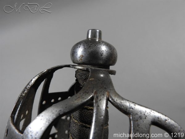 Scottish Basket Hilt Cavalry Sword C 1760 - Image 28