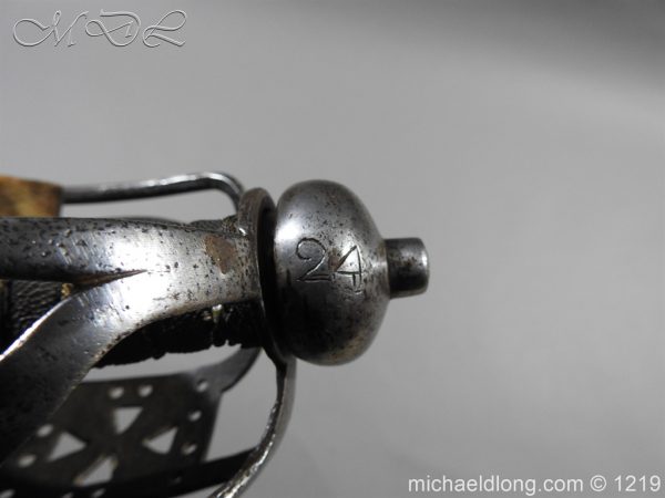 Scottish Basket Hilt Cavalry Sword C 1760 - Image 29