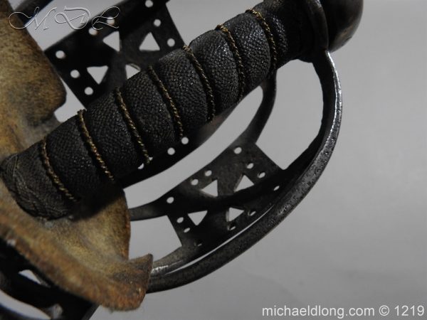 Scottish Basket Hilt Cavalry Sword C 1760 - Image 31
