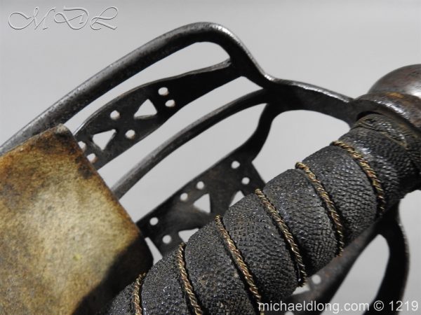 Scottish Basket Hilt Cavalry Sword C 1760 - Image 32