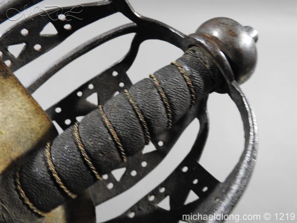 Scottish Basket Hilt Cavalry Sword C 1760 - Image 33