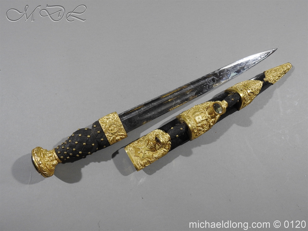 Scottish Officer's Regimental Dirk Of The 74th Highlanders