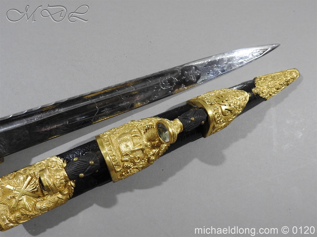 Scottish Officer's Regimental Dirk Of The 74th Highlanders - Image 3