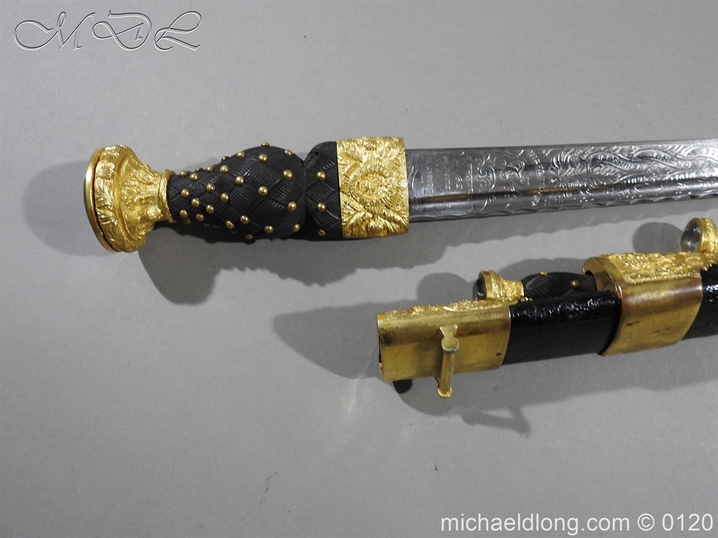 Scottish Officer's Regimental Dirk Of The 74th Highlanders - Image 5