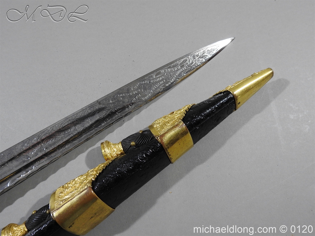 Scottish Officer's Regimental Dirk Of The 74th Highlanders - Image 6