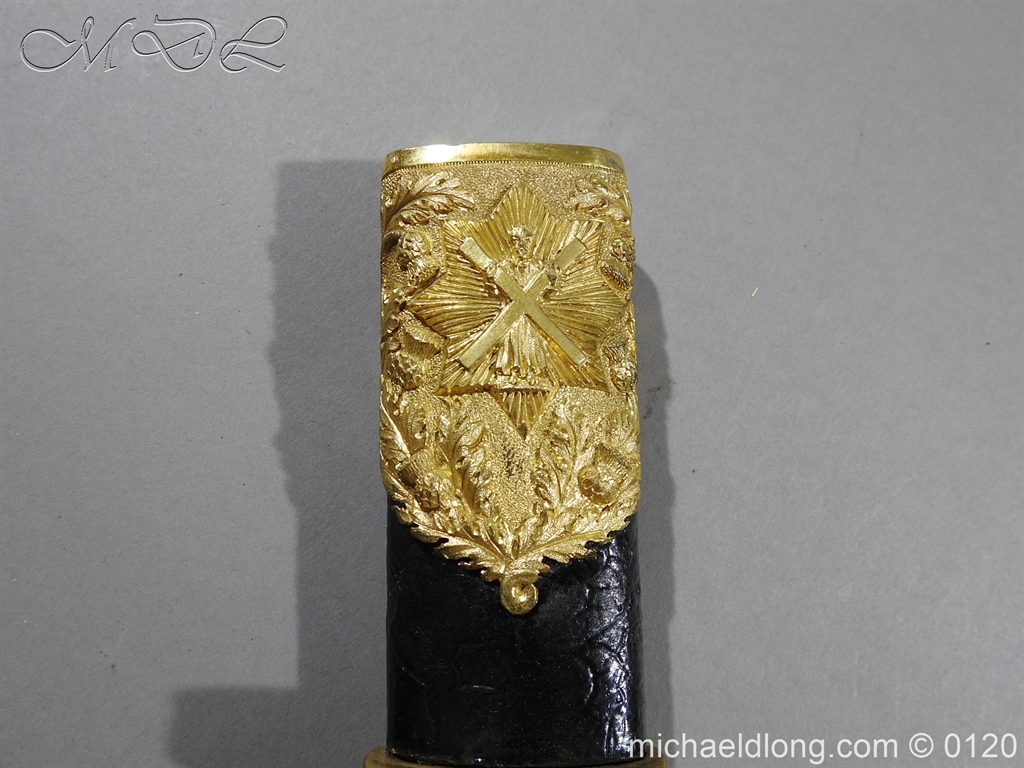Scottish Officer's Regimental Dirk Of The 74th Highlanders - Image 9