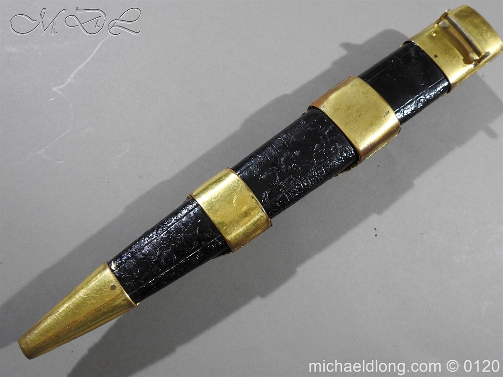 Scottish Officer's Regimental Dirk Of The 74th Highlanders - Image 13