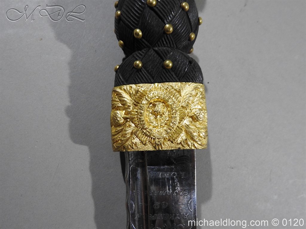 Scottish Officer's Regimental Dirk Of The 74th Highlanders - Image 17