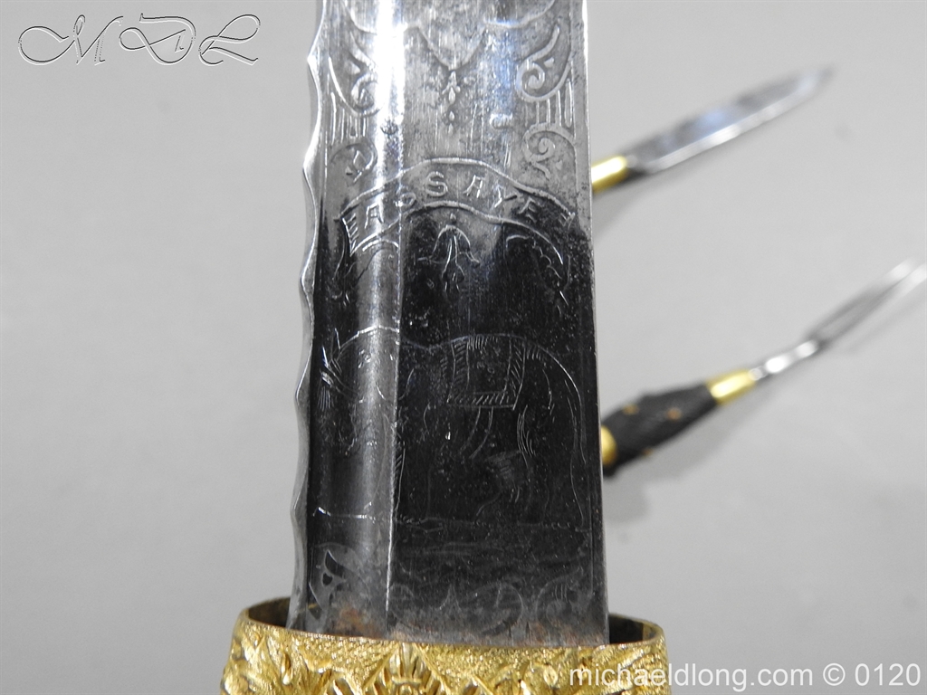 Scottish Officer's Regimental Dirk Of The 74th Highlanders - Image 23