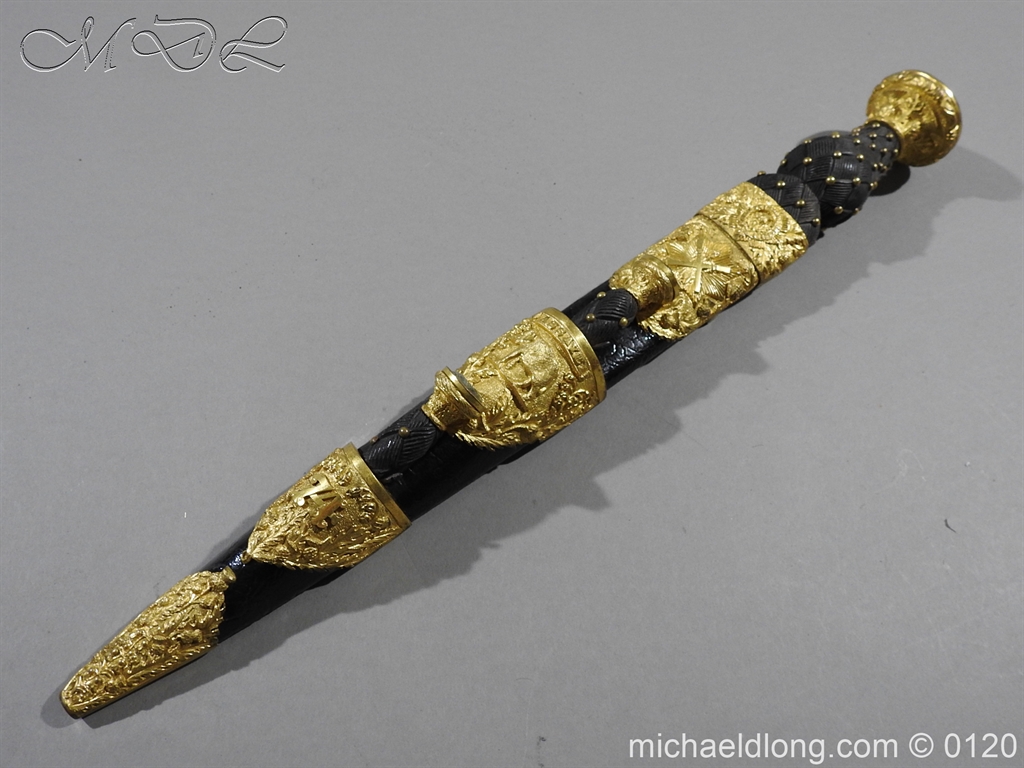 Scottish Officer's Regimental Dirk Of The 74th Highlanders - Image 30