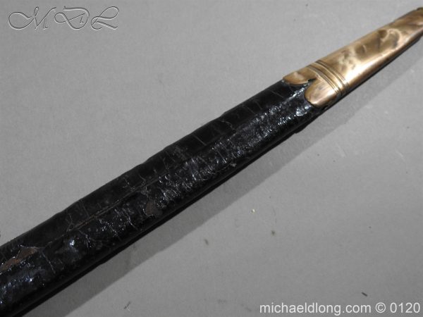 1796 British Blue and Gilt Infantry Officer's Sword - Image 12