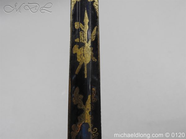 1796 British Blue and Gilt Infantry Officer's Sword - Image 16