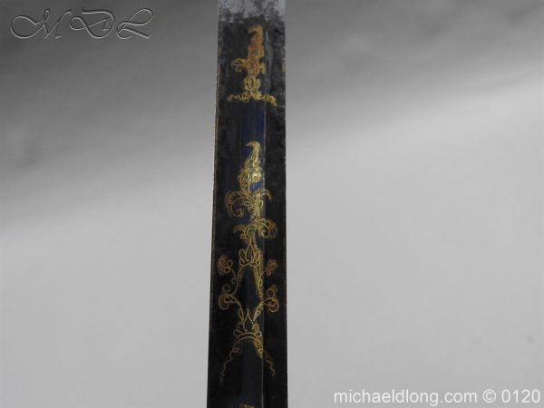 1796 British Blue and Gilt Infantry Officer's Sword - Image 18