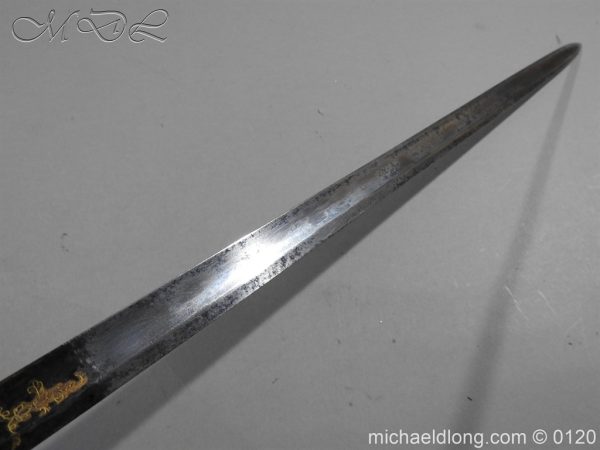 1796 British Blue and Gilt Infantry Officer's Sword - Image 19