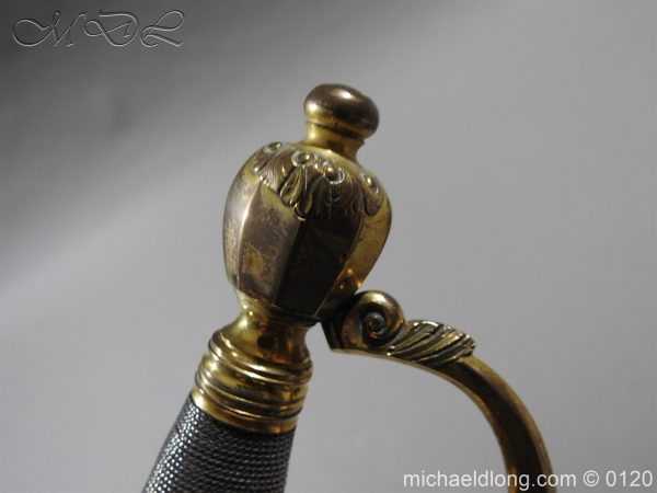 1796 British Blue and Gilt Infantry Officer's Sword - Image 28