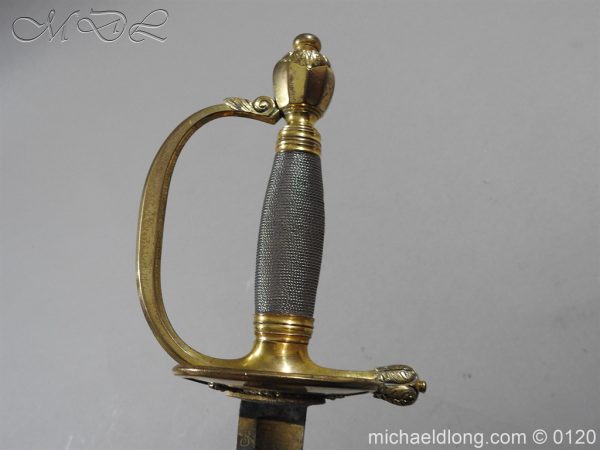 1796 British Blue and Gilt Infantry Officer's Sword - Image 29