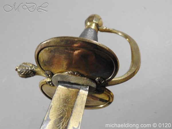 1796 British Blue and Gilt Infantry Officer's Sword - Image 31