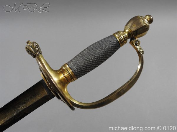 1796 British Blue and Gilt Infantry Officer's Sword - Image 32