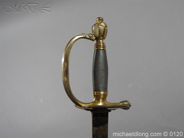 1796 British Blue and Gilt Infantry Officer's Sword - Image 34