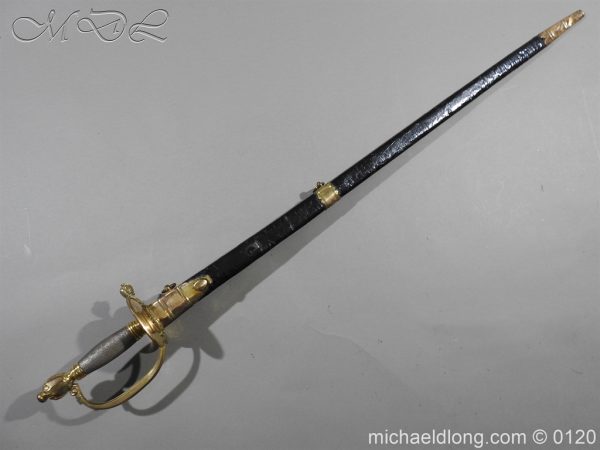 1796 British Blue and Gilt Infantry Officer's Sword - Image 35