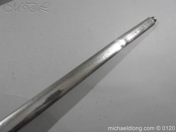 Scottish Victorian Military Basket Hilted Sword - Image 10
