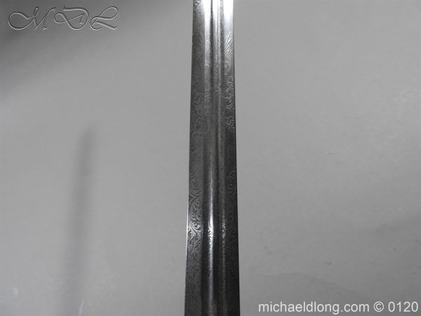 Scottish Victorian Military Basket Hilted Sword - Image 18