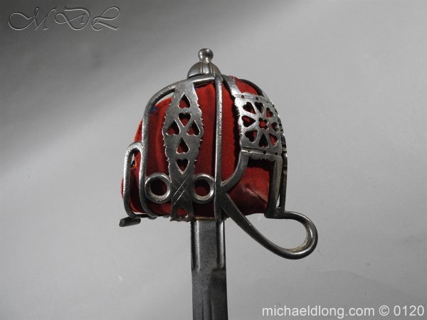 Scottish Victorian Military Basket Hilted Sword - Image 20
