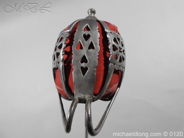 Scottish Victorian Military Basket Hilted Sword - Image 23