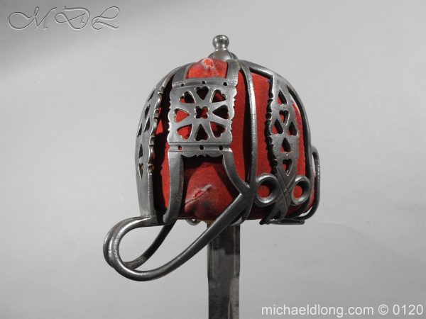 Scottish Victorian Military Basket Hilted Sword - Image 24