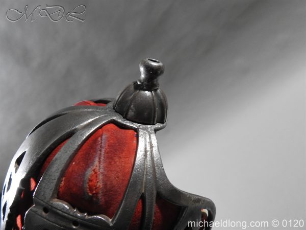 Scottish Victorian Military Basket Hilted Sword - Image 25