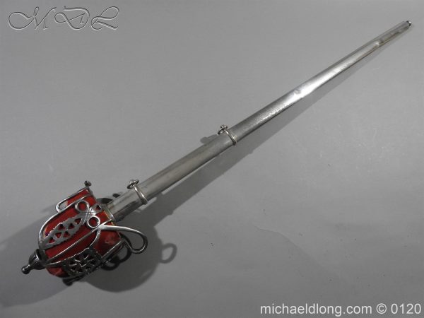 Scottish Victorian Military Basket Hilted Sword - Image 27
