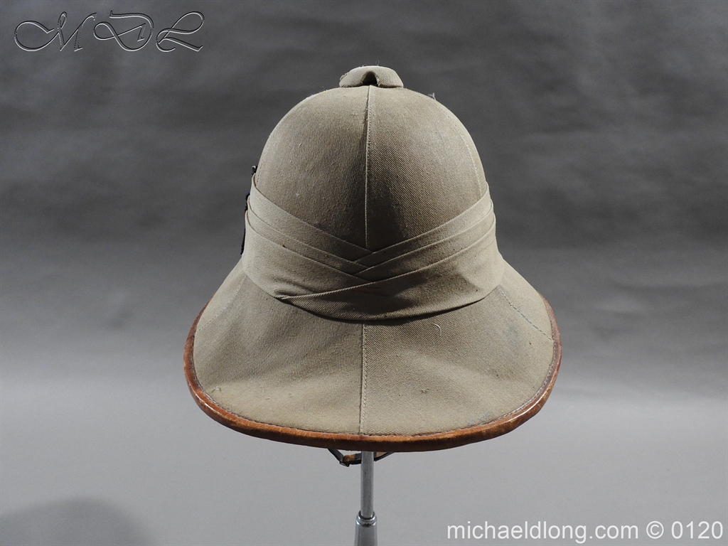 Highland Light Infantry Officer’s Wolseley Helmet - Image 4