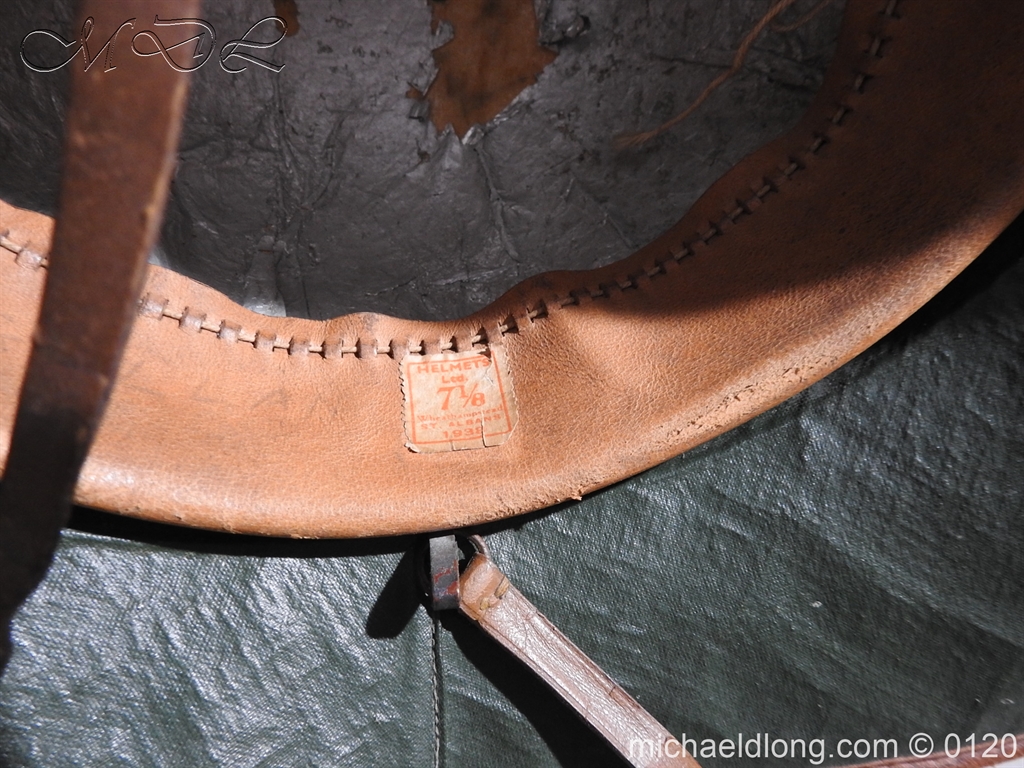 Highland Light Infantry Officer’s Wolseley Helmet - Image 8