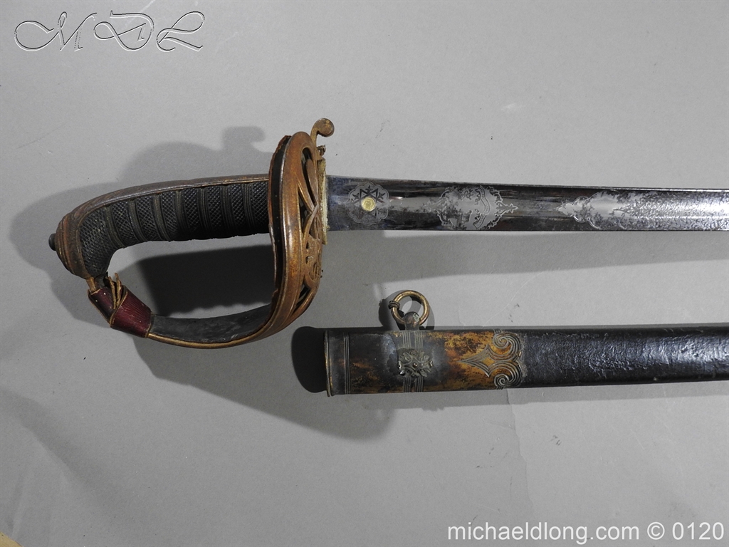 Grenadier Guards Officer's Sword Lt Col A E Ponsonby - Image 2