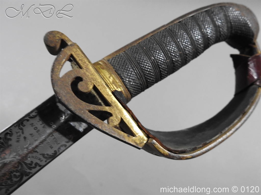 Grenadier Guards Officer's Sword Lt Col A E Ponsonby - Image 7