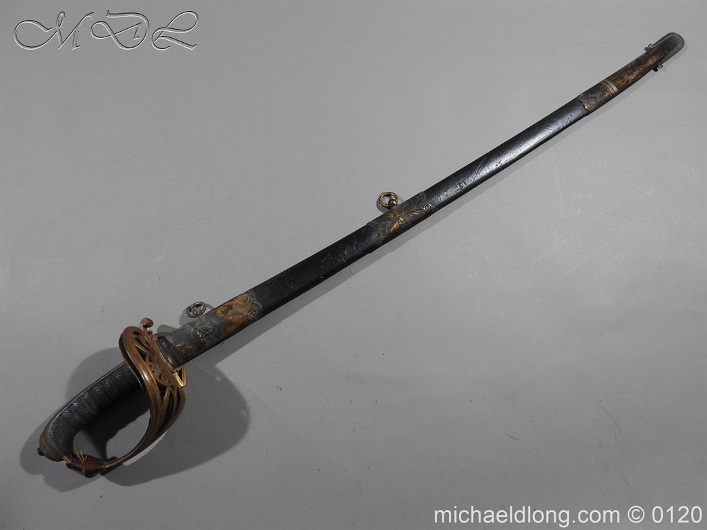 Grenadier Guards Officer's Sword Lt Col A E Ponsonby - Image 3