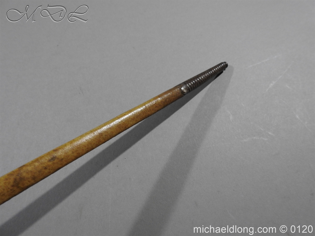 English Blue and Gilt Small Sword by Jeffery c 1780 - Image 11