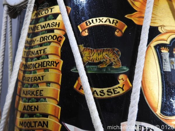 1st Battn Royal Dublin Fusiliers Regimental Drum by Henry Potter - Image 7