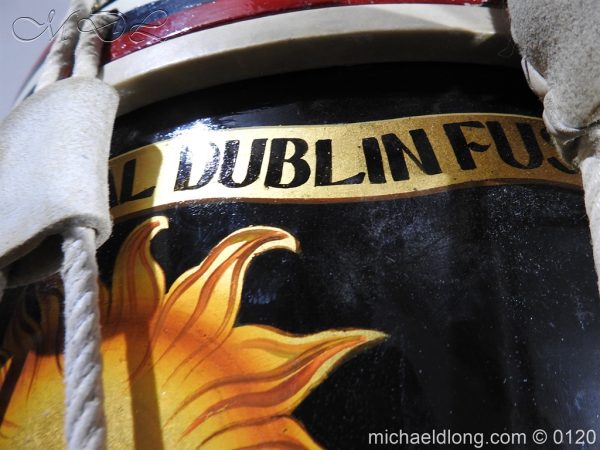 1st Battn Royal Dublin Fusiliers Regimental Drum by Henry Potter - Image 10
