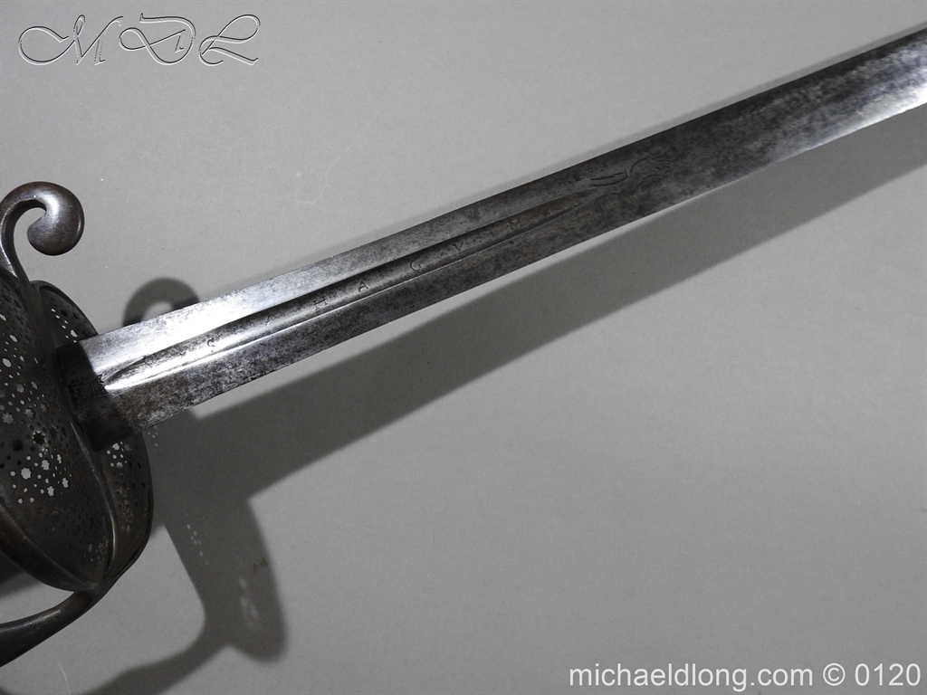 Dutch Walloon sword Amsterdam Town Mark - Image 3