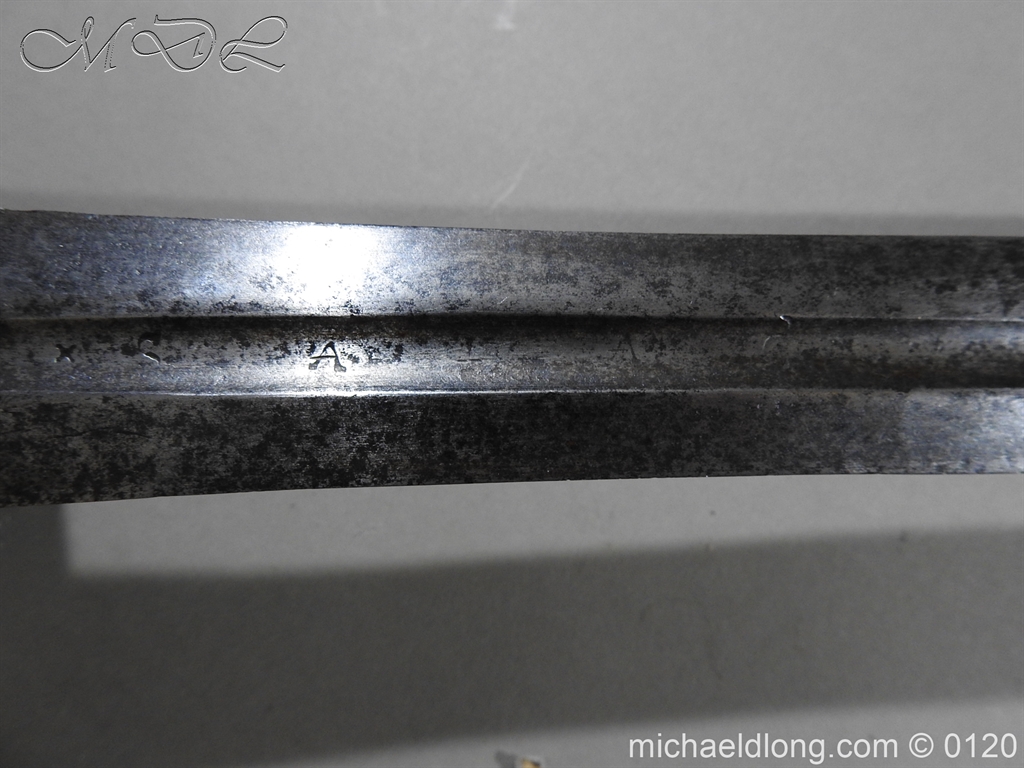 Dutch Walloon sword Amsterdam Town Mark - Image 9