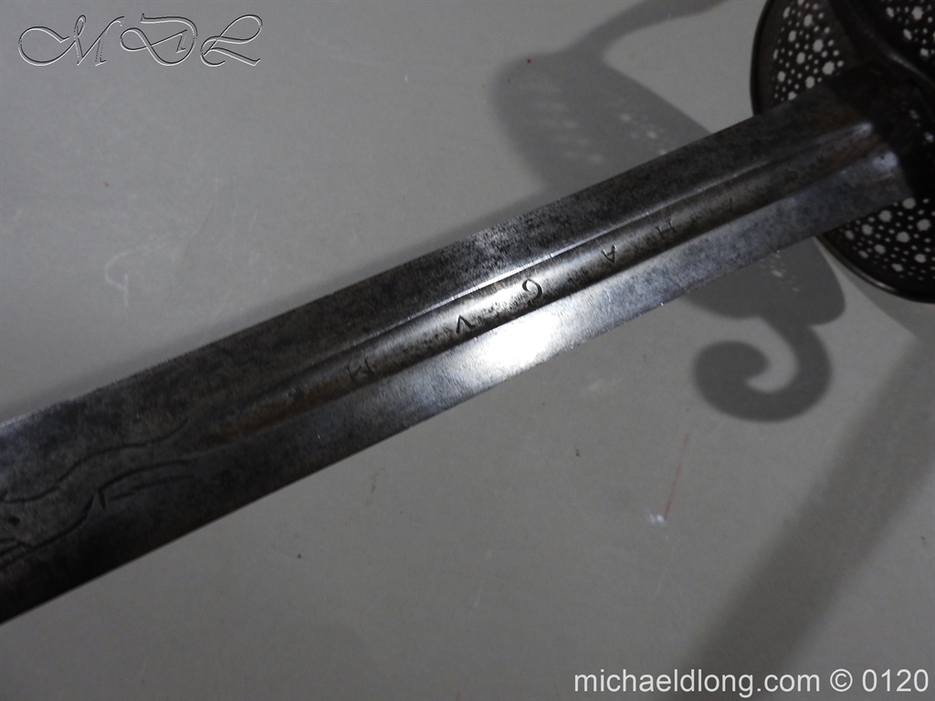Dutch Walloon sword Amsterdam Town Mark - Image 22