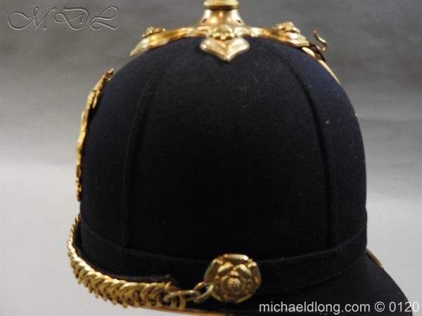 Royal Army Medical Corps Officer’s Service Helmet  Lt R Le Geyt Worsley - Image 15