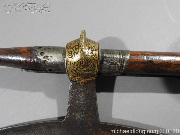 Indian Bullova Fighting Axe of the Chota Nagpur - Image 9