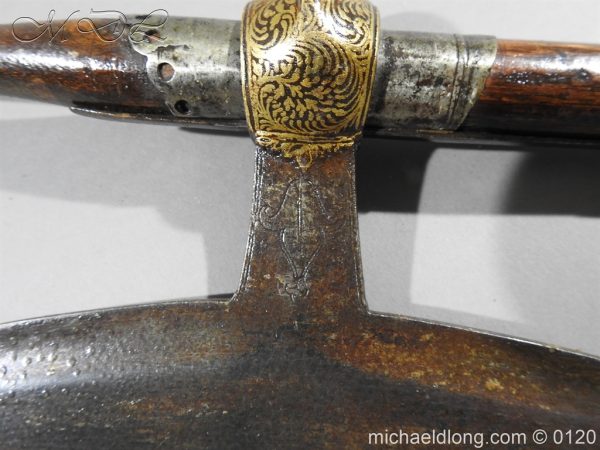 Indian Bullova Fighting Axe of the Chota Nagpur - Image 8