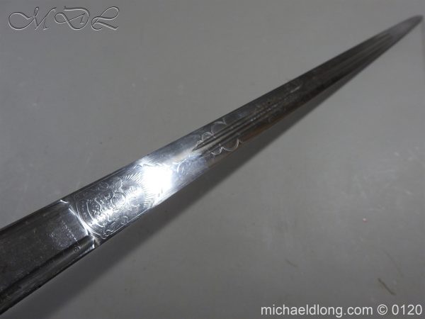 Scottish Highland Light Infantry Officer's Sword - Image 11
